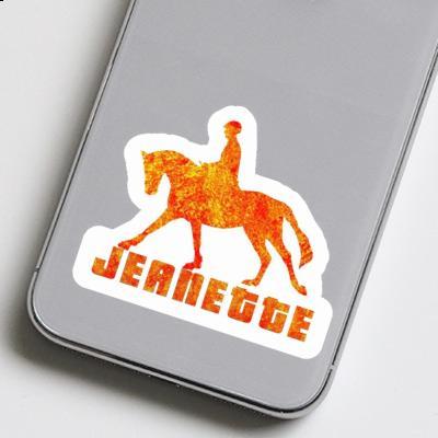 Jeanette Sticker Horse Rider Image