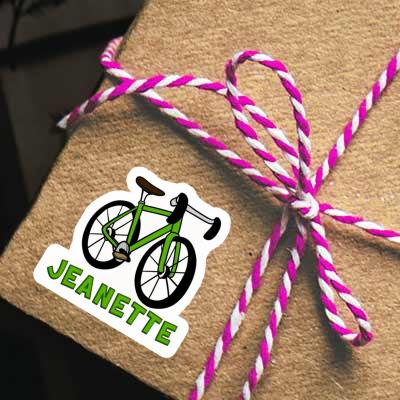 Racing Bicycle Sticker Jeanette Gift package Image