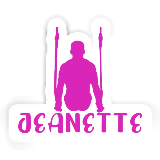 Jeanette Sticker Ring gymnast Gift package Image