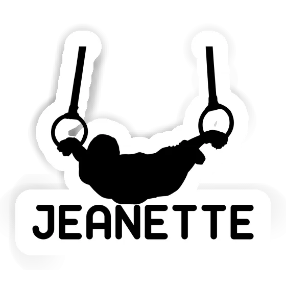 Sticker Jeanette Ring gymnast Image