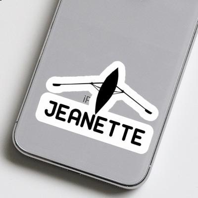 Sticker Jeanette Rowboat Gift package Image