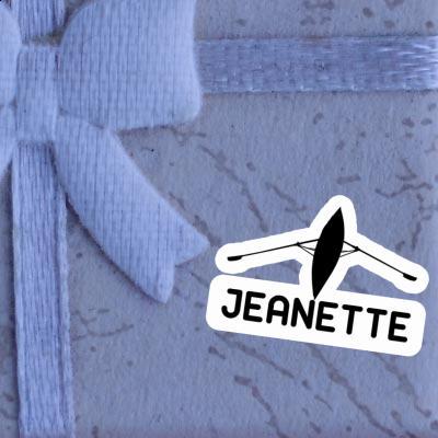 Sticker Ruderboot Jeanette Gift package Image