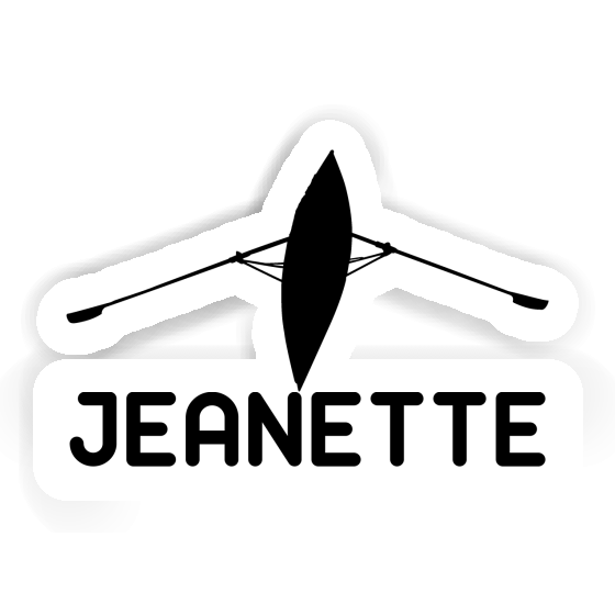 Sticker Jeanette Rowboat Gift package Image