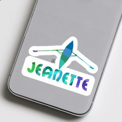 Sticker Jeanette Rowboat Gift package Image