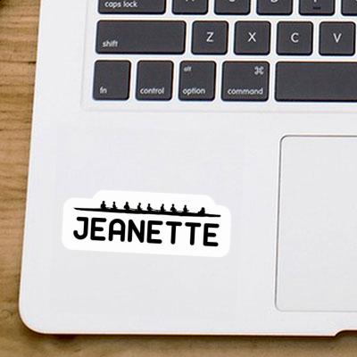 Sticker Jeanette Rowboat Gift package Image