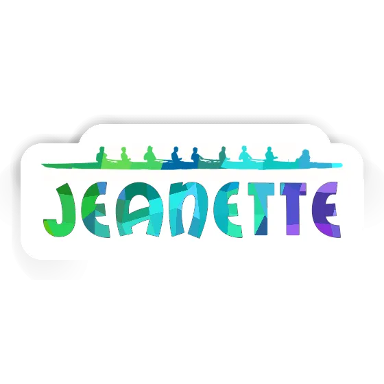 Sticker Rowboat Jeanette Notebook Image