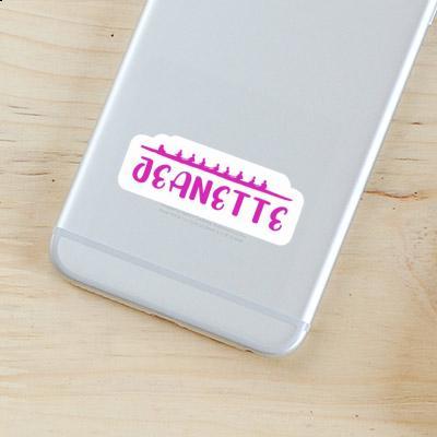 Sticker Rowboat Jeanette Gift package Image