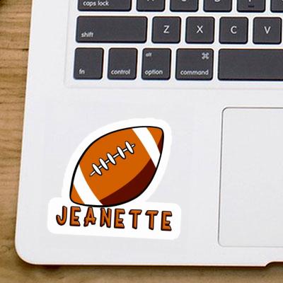 Aufkleber Rugby Ball Jeanette Gift package Image