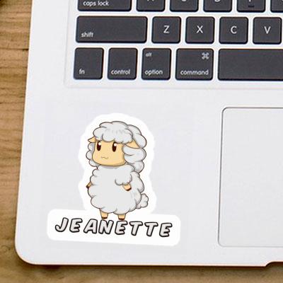 Sticker Jeanette Schaf Image