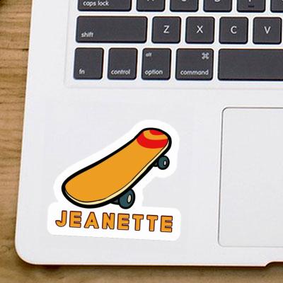 Sticker Jeanette Skateboard Gift package Image