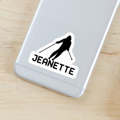 Sticker Skier Jeanette Gift package Image