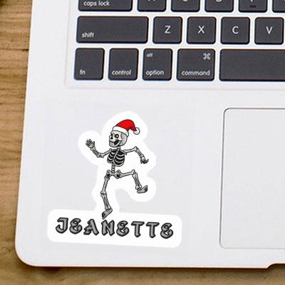 Sticker Jeanette Skull Gift package Image