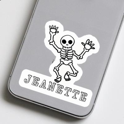 Skull Sticker Jeanette Gift package Image