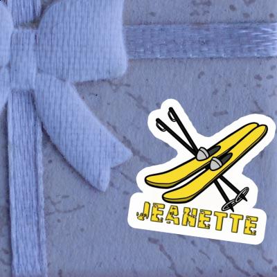 Ski Sticker Jeanette Gift package Image