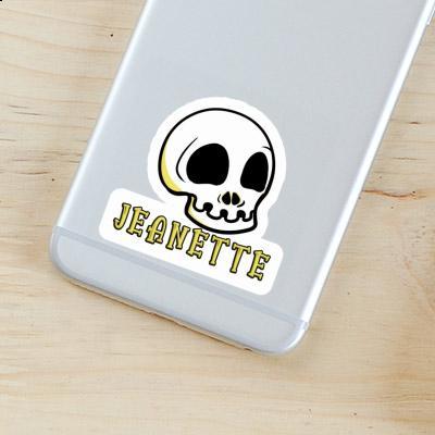 Sticker Skull Jeanette Gift package Image