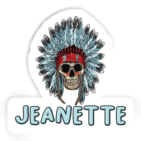 Sticker Indian Jeanette Gift package Image