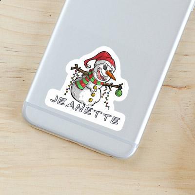 Sticker Bad Snowman Jeanette Gift package Image