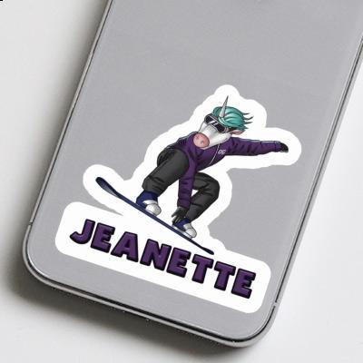 Jeanette Sticker Boarder Notebook Image