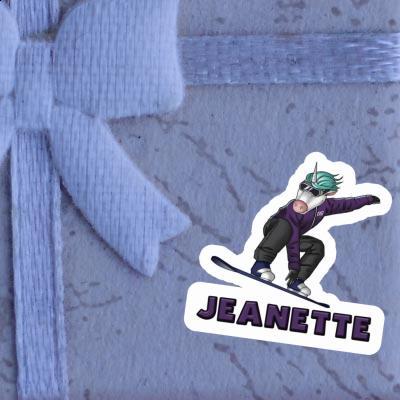 Jeanette Sticker Boarder Laptop Image