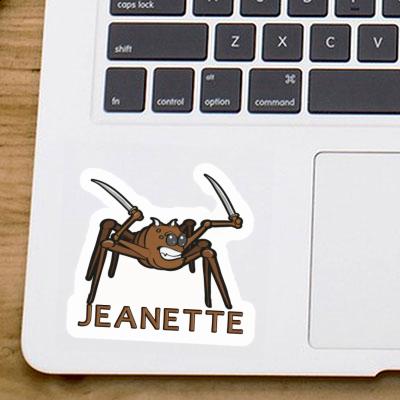 Sticker Spider Jeanette Gift package Image