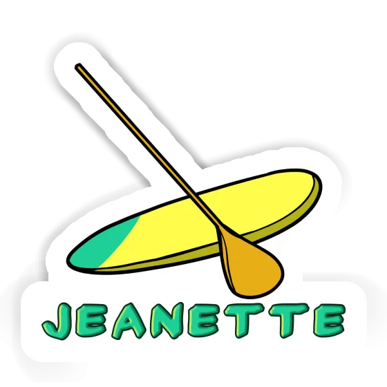 Sticker Jeanette Stand Up Paddle Image