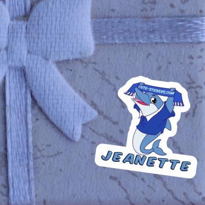 Sticker Dolphin Jeanette Image