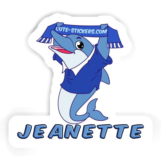 Sticker Dolphin Jeanette Notebook Image