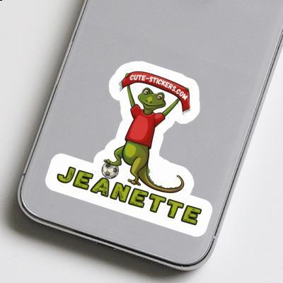 Sticker Lizard Jeanette Image