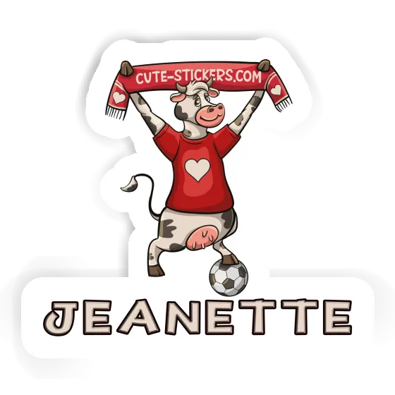 Sticker Jeanette Cow Image