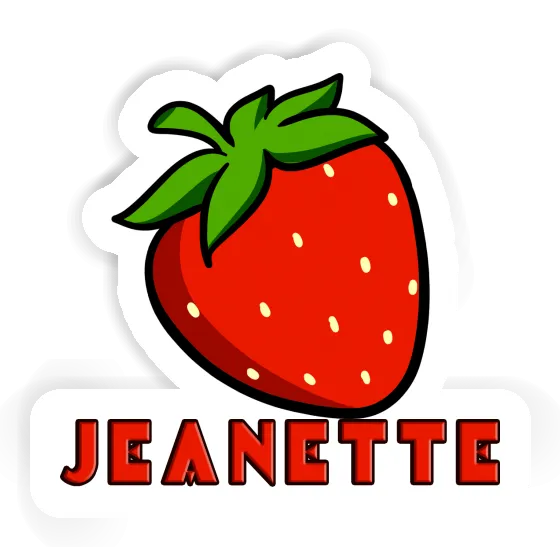 Jeanette Sticker Strawberry Gift package Image