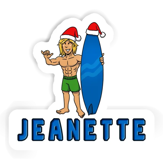 Jeanette Sticker Surfer Gift package Image