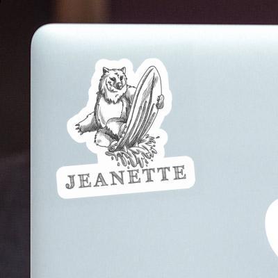 Surfer Sticker Jeanette Image