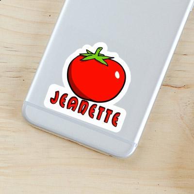 Sticker Jeanette Tomato Gift package Image