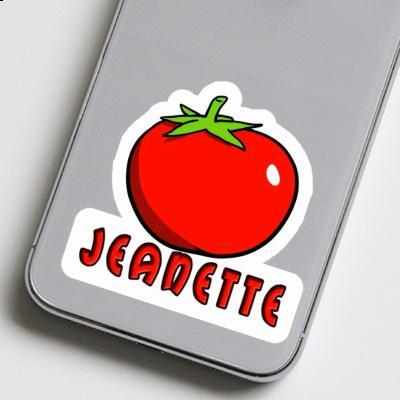 Sticker Jeanette Tomato Notebook Image