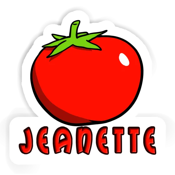 Sticker Jeanette Tomato Image