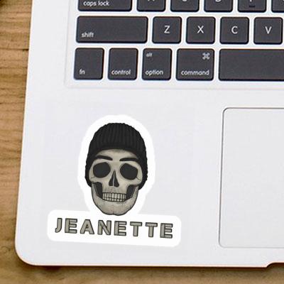 Sticker Jeanette Totenkopf Image