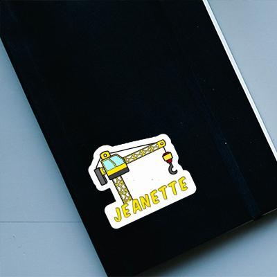 Tower Crane Sticker Jeanette Gift package Image