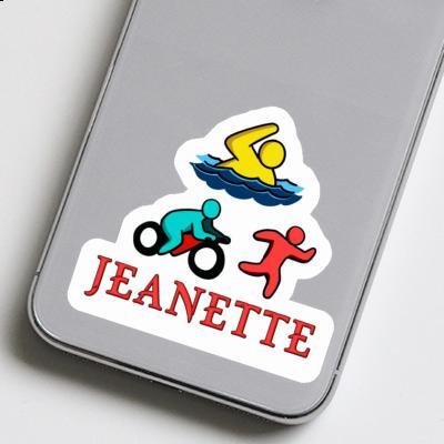 Triathlete Sticker Jeanette Gift package Image