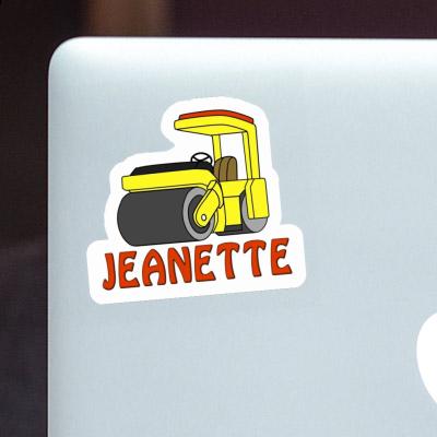 Sticker Jeanette Roller Notebook Image