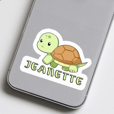 Jeanette Sticker Turtle Image