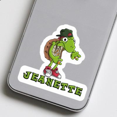 Jeanette Sticker Turtle Laptop Image