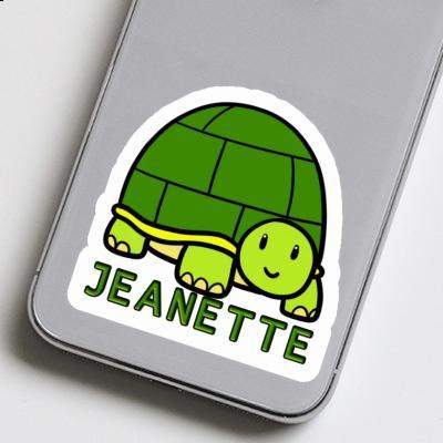 Jeanette Sticker Turtle Notebook Image