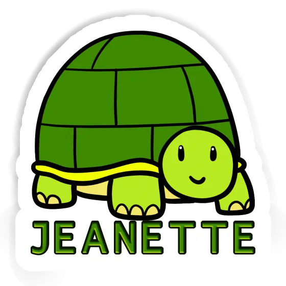 Jeanette Sticker Turtle Image