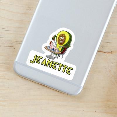 Sticker Avocado Jeanette Gift package Image