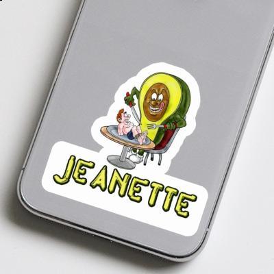 Sticker Avocado Jeanette Gift package Image