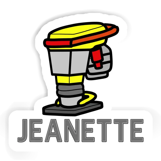 Sticker Vibratory Rammer Jeanette Gift package Image