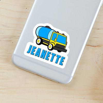 Jeanette Sticker Water Truck Gift package Image