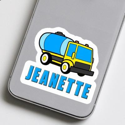 Jeanette Sticker Water Truck Gift package Image