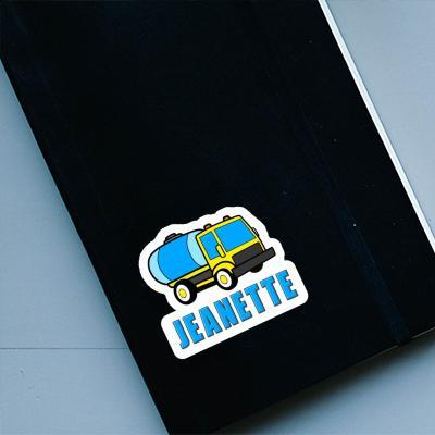 Jeanette Sticker Water Truck Gift package Image