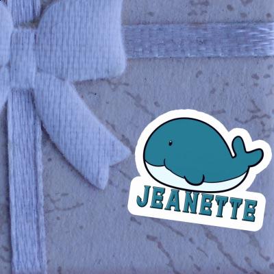 Jeanette Sticker Whale Gift package Image